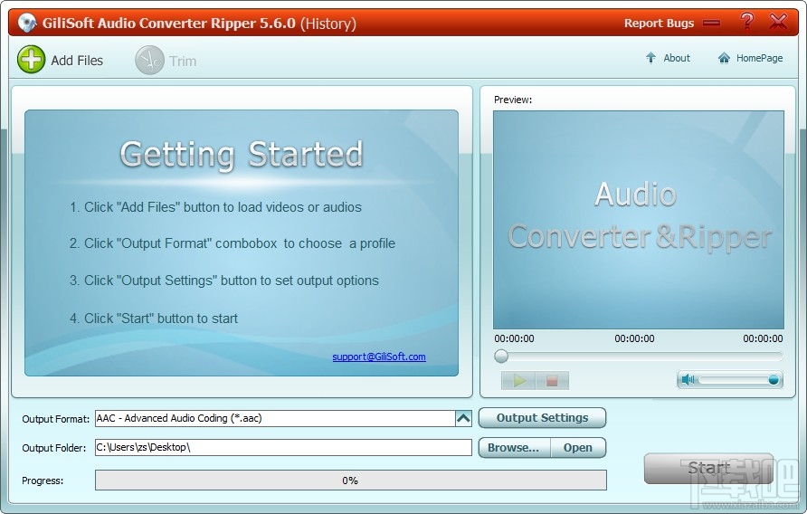 GiliSoft Audio Converter Ripper(3)