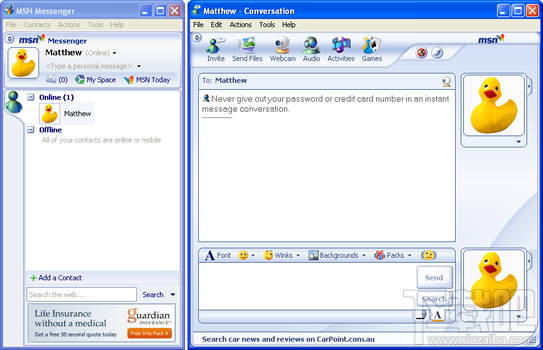 Windows Messenger(2)