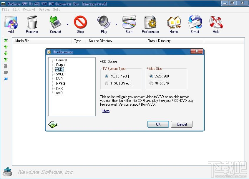 WMV to AVI DIVX VCD DVD MPEG Converter Professiona(1)