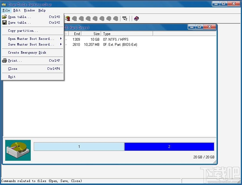 Harddisk Partitioner PartitionStar(1)