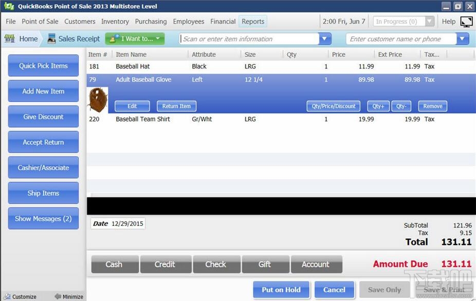 QuickBooks Point Of Sale Software(3)