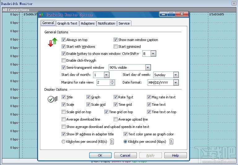 Bandwidth Monitor 3.4 官方版