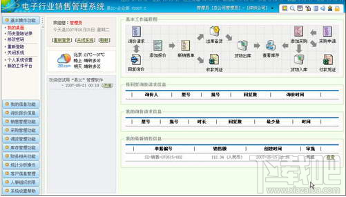 易IC电子行业销售管理软件(2)