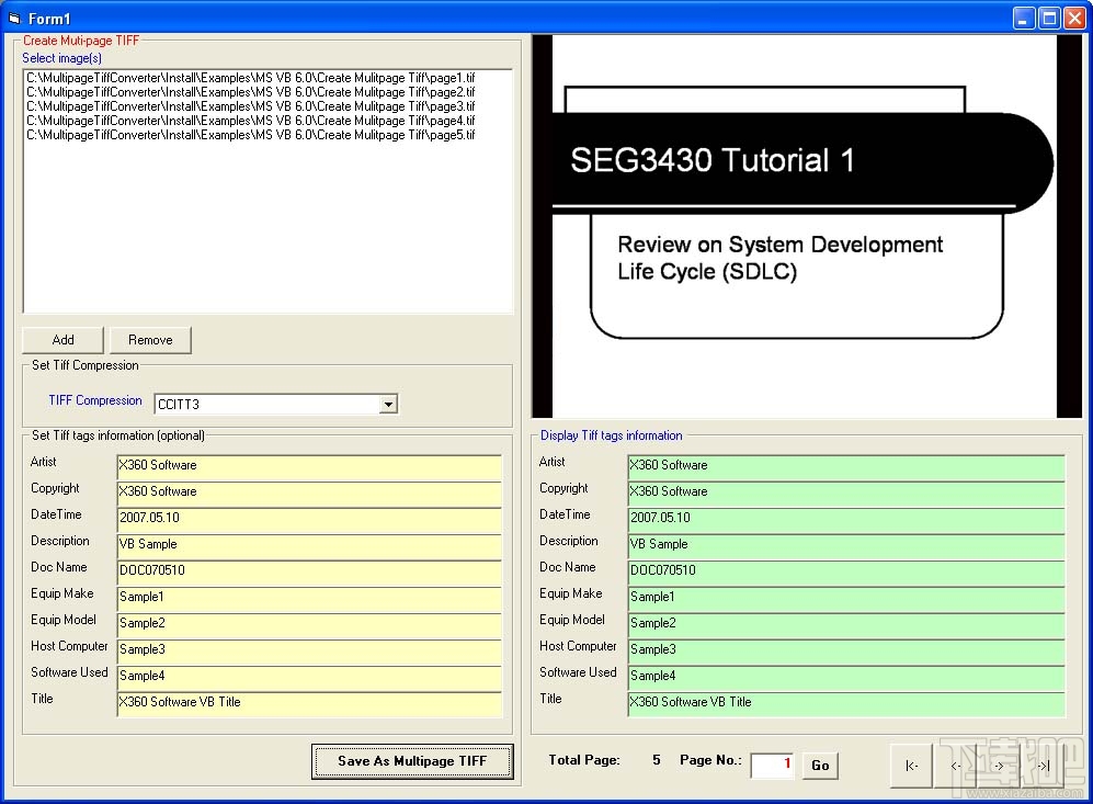 X360 Image to Multi-page Tiff Converter ActiveX Co(1)