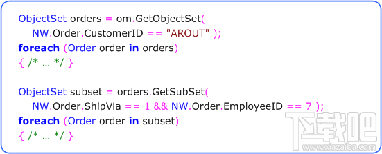 Macrobject OQL.NET对象查询语言(2)