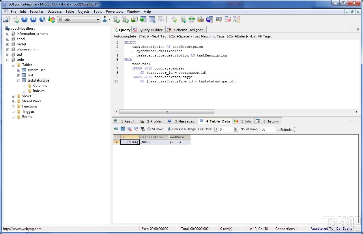 SQLyog Enterprise Edition(2)