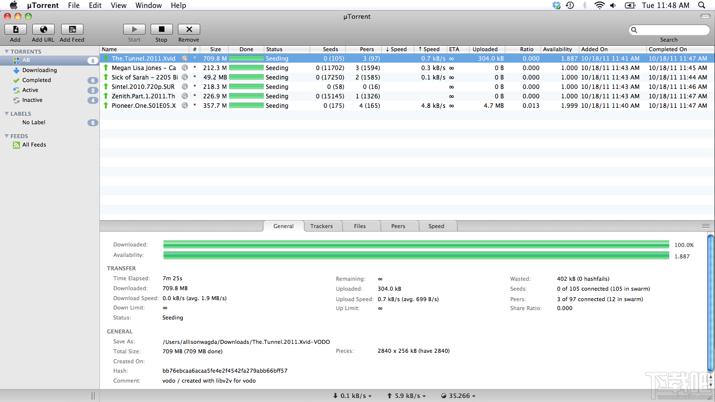 uTorrent Mac版(1)