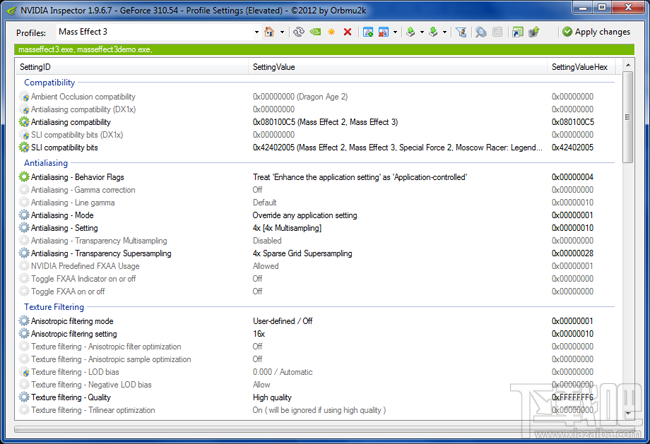 NVIDIA Inspector显卡检测软件(1)