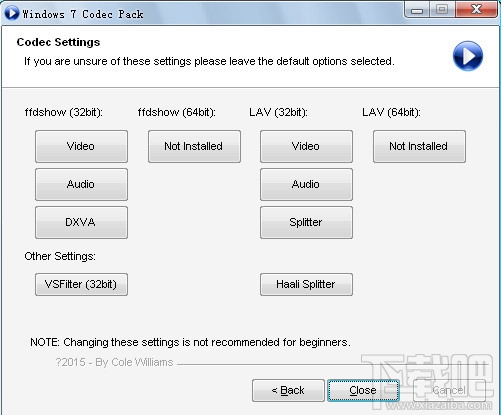 Windows7 Codec Pack(3)