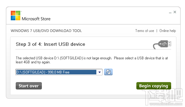 Windows7 USB/DVD Download Tool(3)