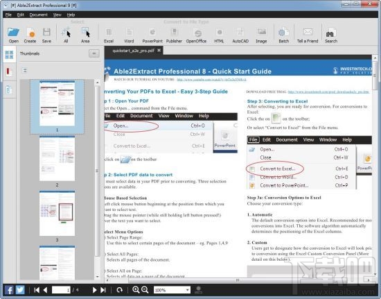 Able2Extract Pro(pdf格式转换器)(3)