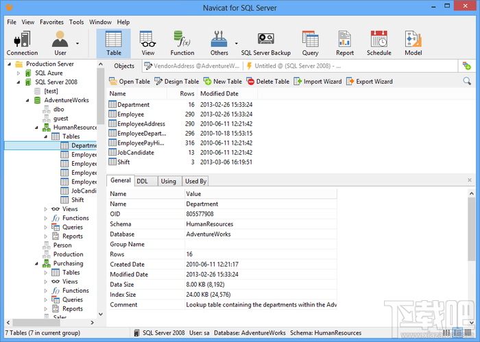 Navicat for SQL Server(SQLServer数据库管理)(3)