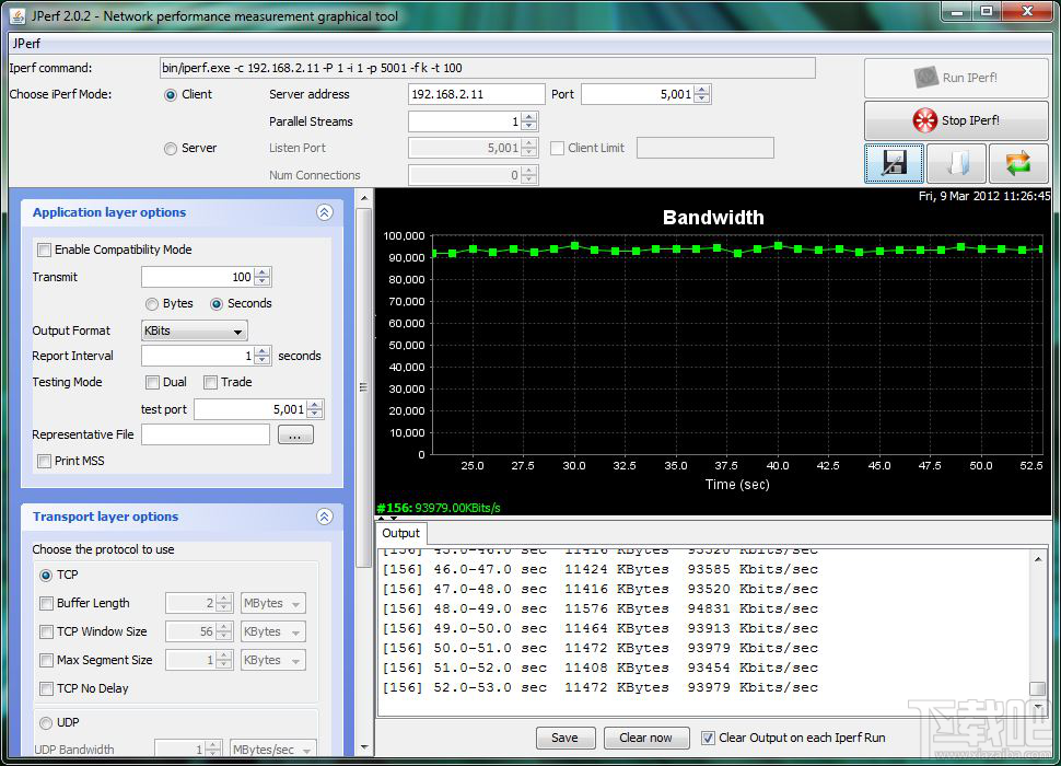 iperf(1)