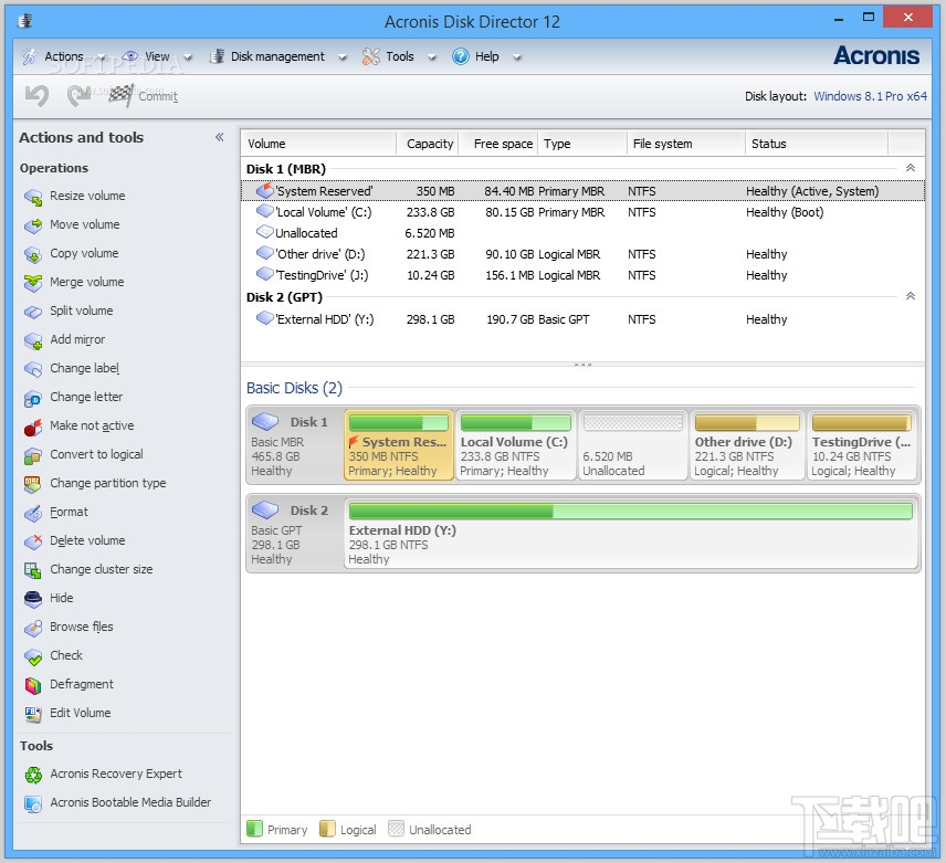 Acronis Disk Director(3)