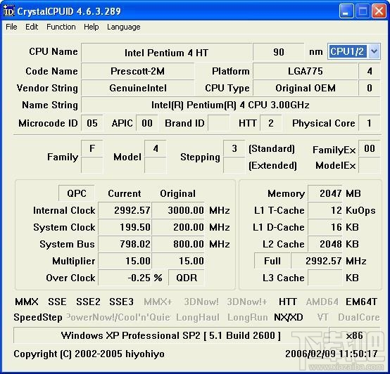 CrystalCPUID(1)