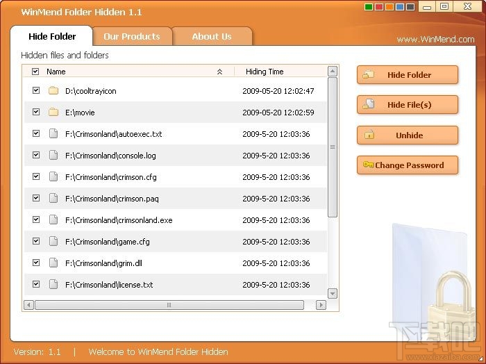 WinMend Folder Hidden(2)