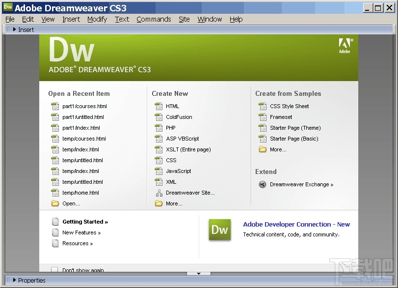 Adobe Dreamweaver CS3(3)