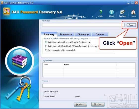 rar密码和谐工具Advanced RAR Password Recovery(3)