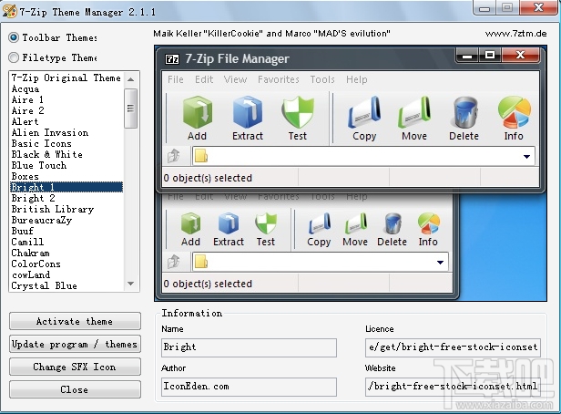 7-Zip Theme Manage(3)