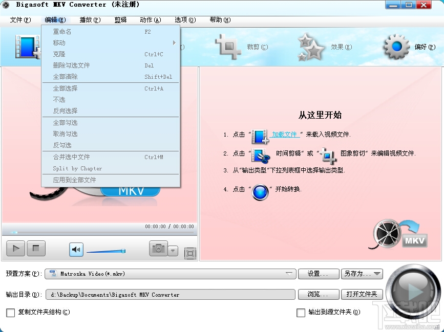 Bigasoft MKV Converter(2)