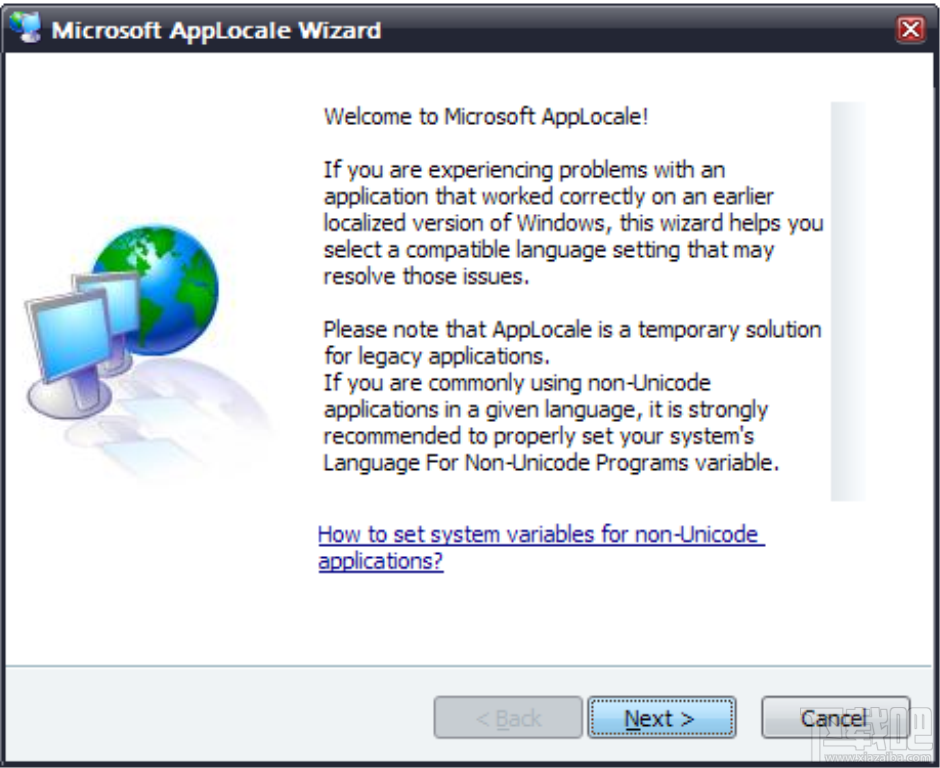 microsoft applocale(1)