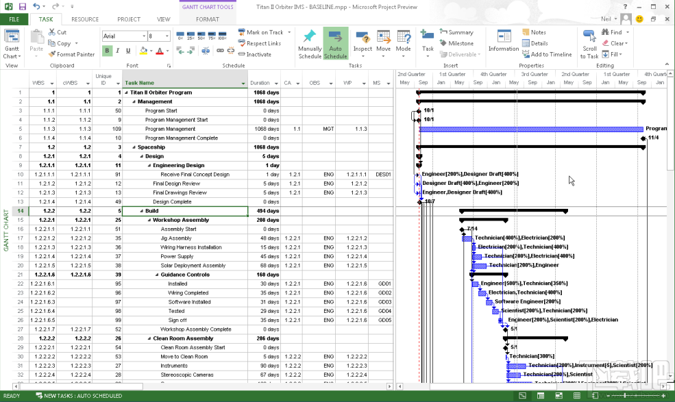 Microsoft Project 2013(3)