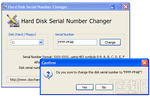 Hard Disk Serial Number Changer(2)