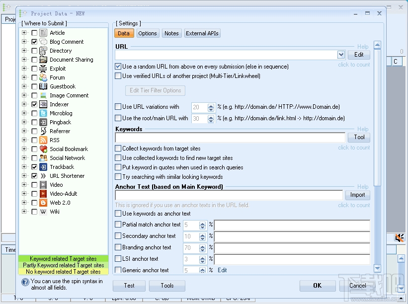 GSA Search Engine Ranker(搜索引擎工具)(3)