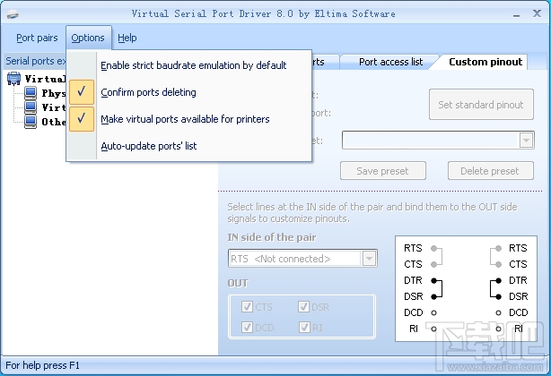 Virtual Serial Ports(1)