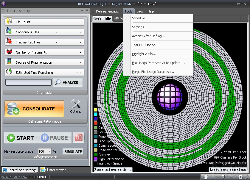 DiskTrix UltimateDefrag(1)