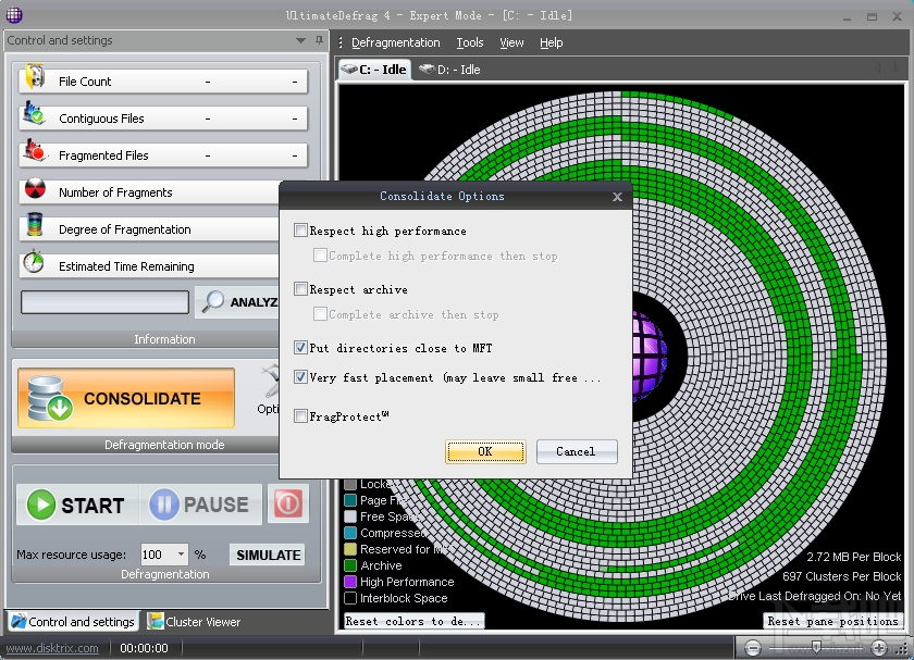 DiskTrix UltimateDefrag(2)