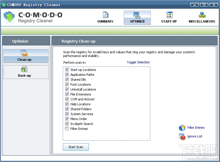 COMODO Registry Cleaner(3)