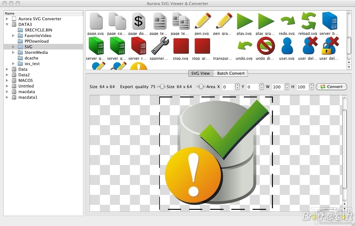 Aurora SVG Viewer & Converter(svg转换器)(2)