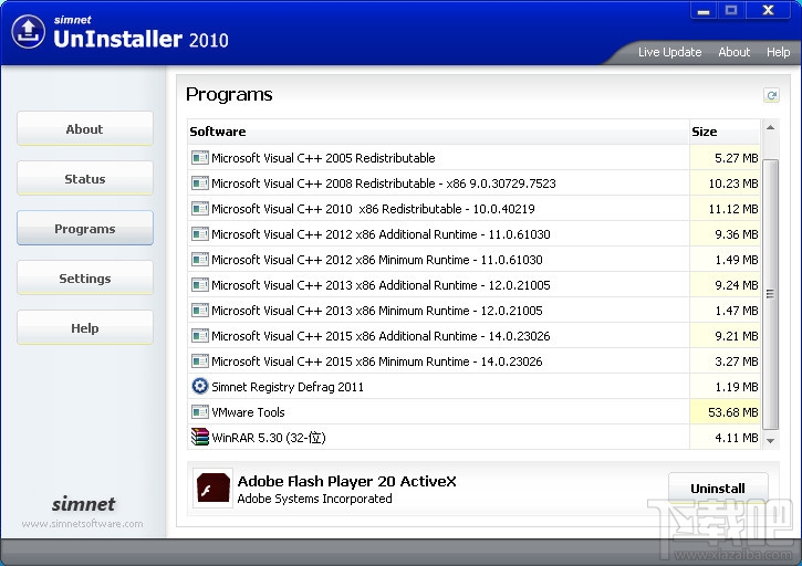 Simnet UnInstaller(2)