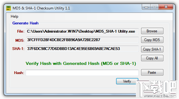 NoVirusThanks MD5 Checksum Tools(1)