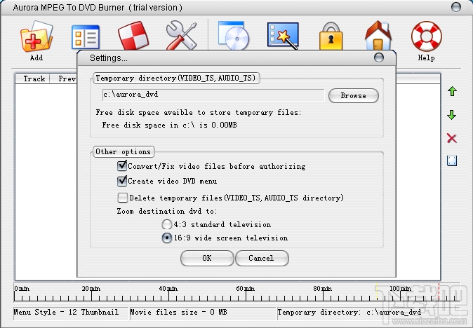 Aurora MPEG to DVD Burner(2)