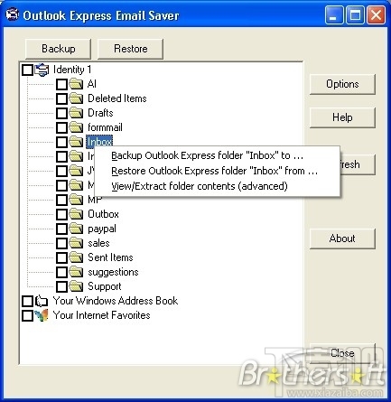 Outlook Express Email Saver(2)