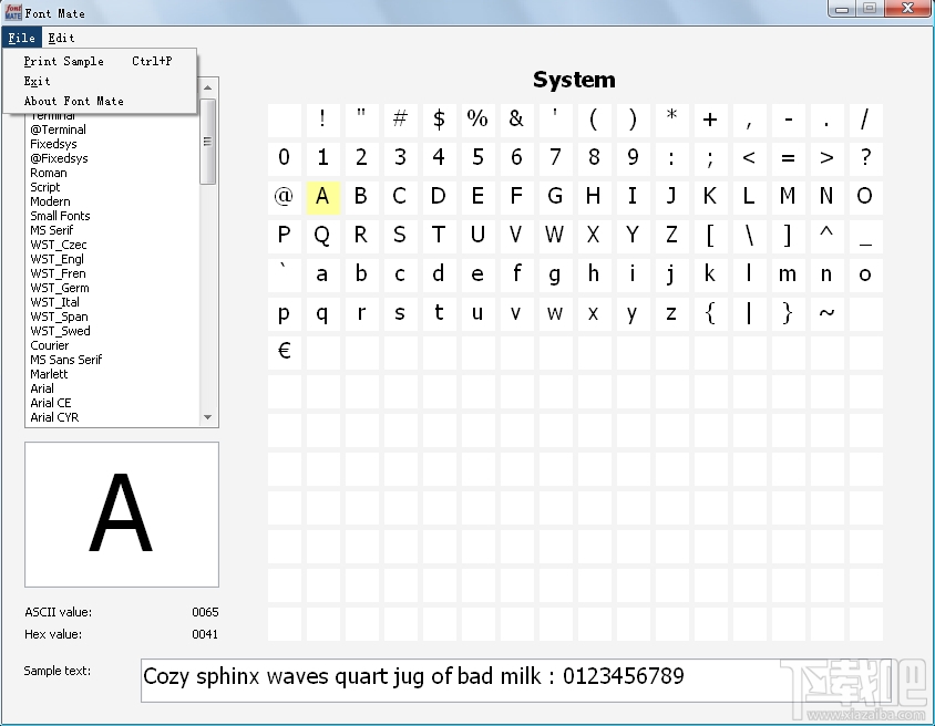 Font Mate(3)