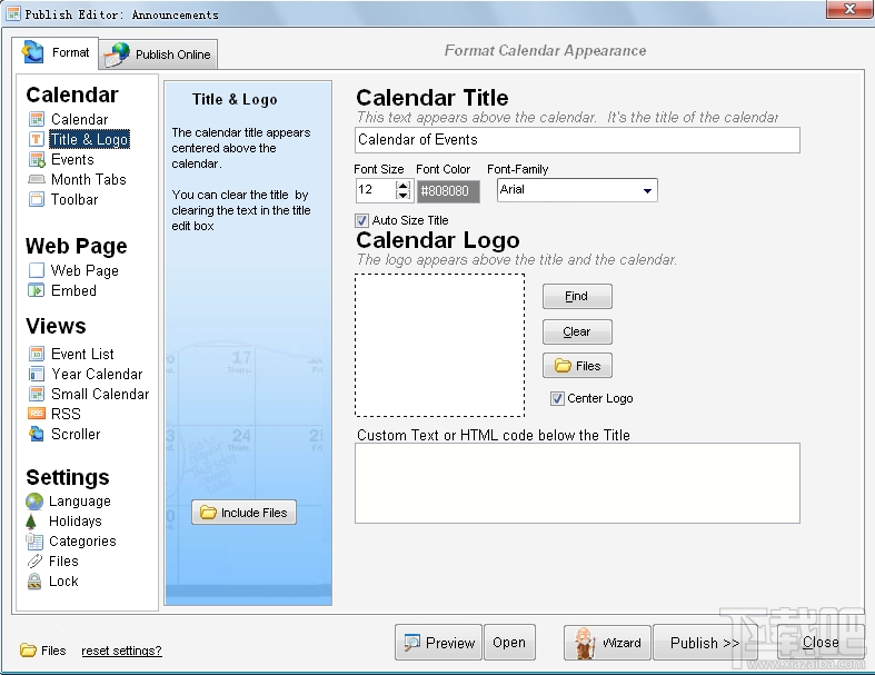 Web Calendar Pad(日历制作工具)(3)