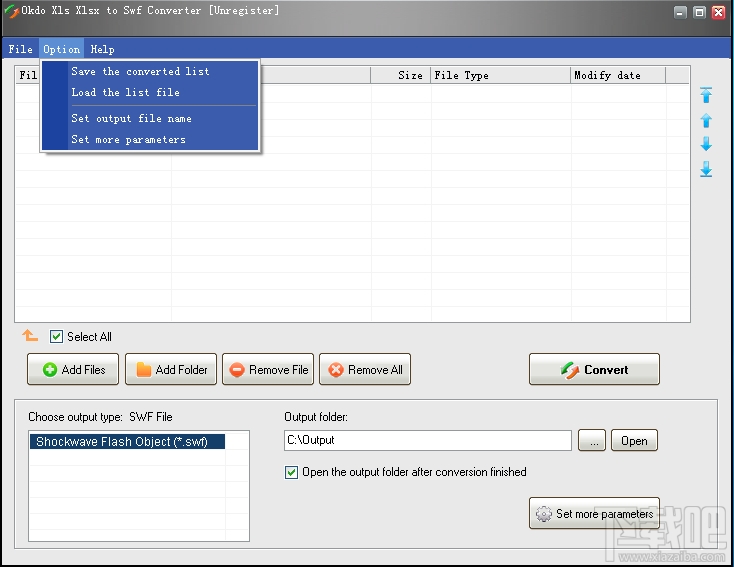 Okdo Xls Xlsx to Swf Converter(2)