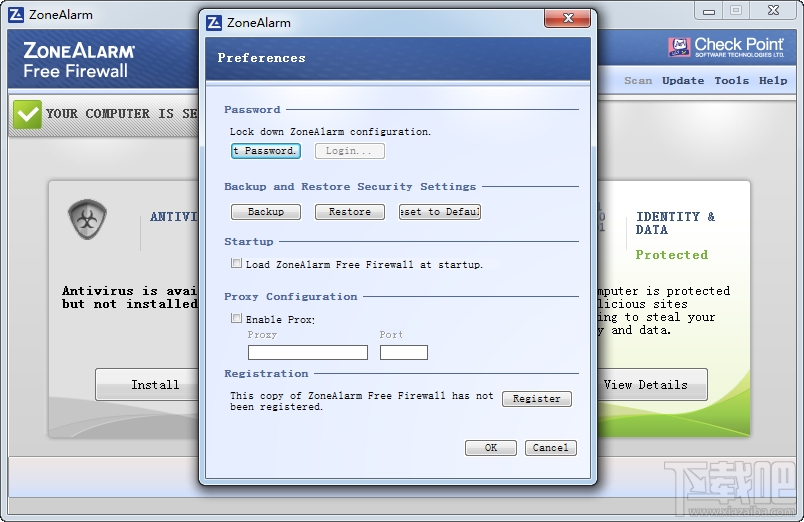 ZoneAlarm Free Firewall(1)