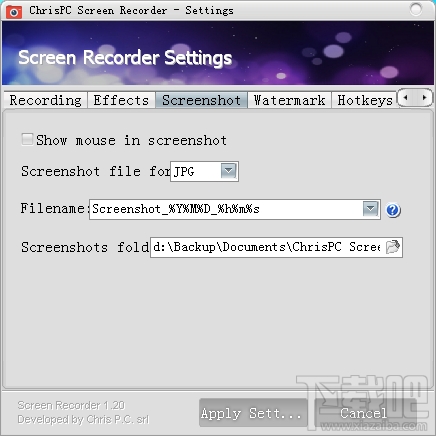 ChrisPC Screen Recorder(1)