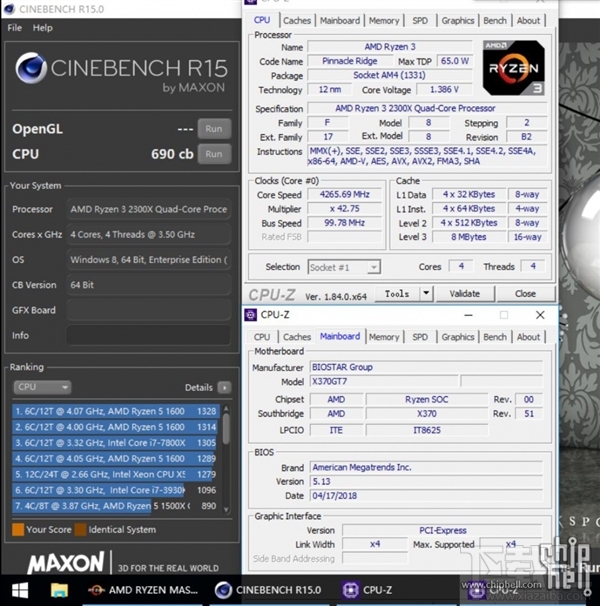 AMD千元二代锐龙3 2300X跑分首曝：力压八代i3