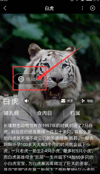 百度长隆AR动物园小程序入口在哪，怎么搜索不到，如何打开呢。