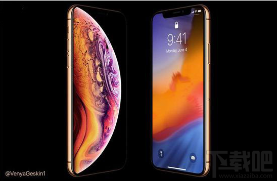 苹果iPhone XS金色版渲染图一览：金色边框+粉白后壳