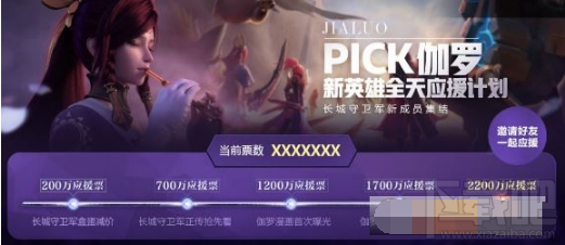 王者荣耀伽罗全天应援计划规则介绍
