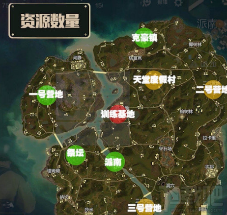 绝地求生刺激战场热情雨林高级资源点汇总一览