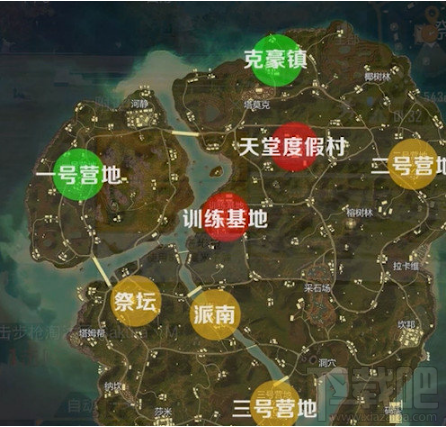 绝地求生刺激战场热情雨林高级资源点汇总一览