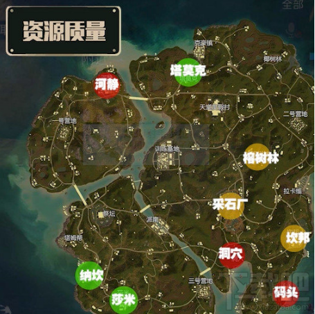 绝地求生刺激战场热情雨林高级资源点汇总一览