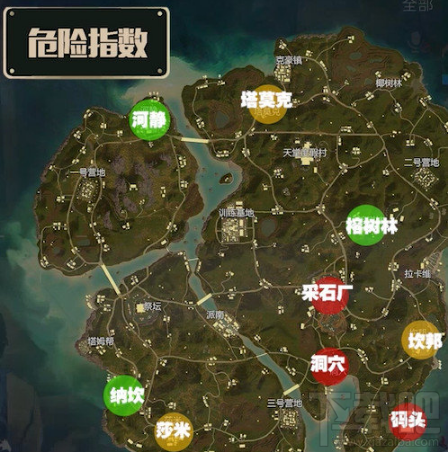 绝地求生刺激战场热情雨林高级资源点汇总一览